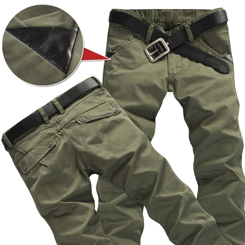Winter Warm Cargo Pants Mens Pants Military Trousers Men Casual Pants Army  Pants
