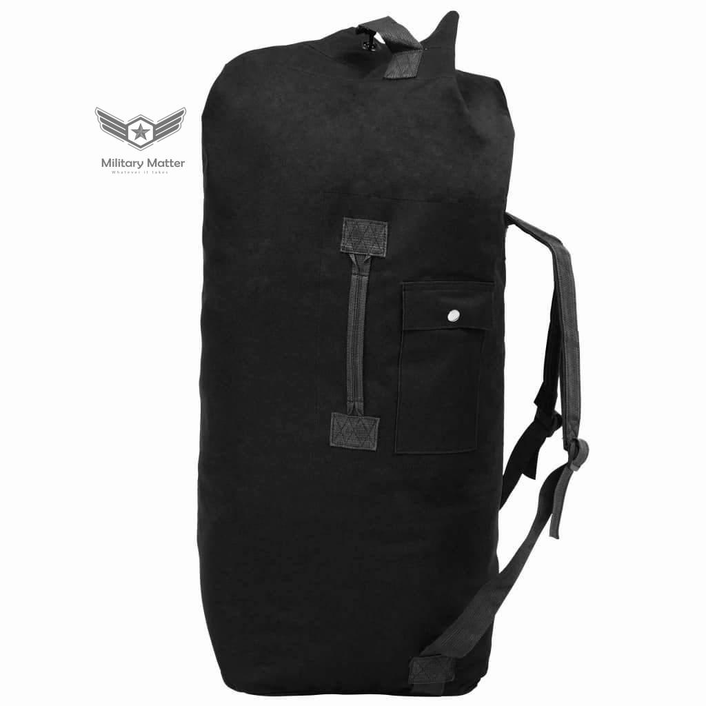  Military Matter Military style Sports Bag Black | The Best CS Tactical Clothing Store