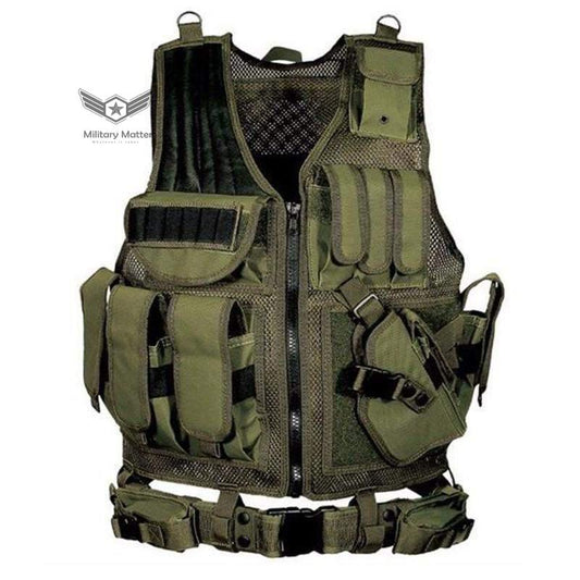  Military Matter Adjustable Military Men Tactical Shooting Hunting Vest F4Z8 | The Best CS Tactical Clothing Store