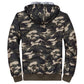  Military Matter Camouflage sweater men's youth Korean casual plus velvet thick warm jacket hooded cardigan | The Best CS Tactical Clothing Store