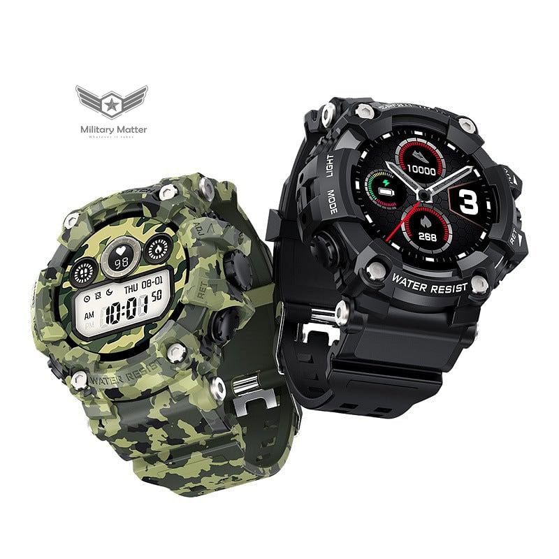 Bageri Picasso Kassér T6 Camouflage Tactical Smart Watch – Military Matter
