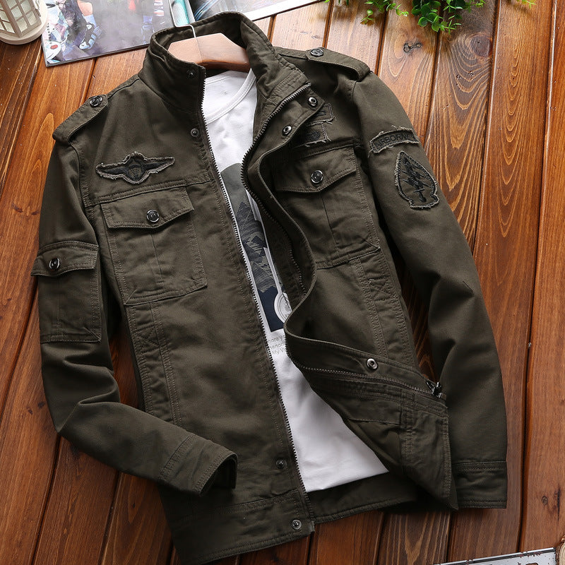 Air Force Shoulder Jacket | Khaki