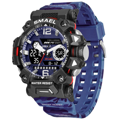 Luminous Waterproof Outdoor Electronic Watch | Tactical Military Style