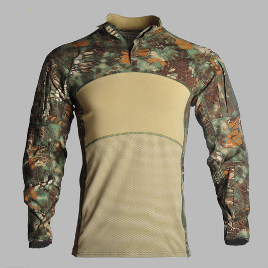 Training Suit Camouflage Frog Suit FG Long-sleeved Frog Suit