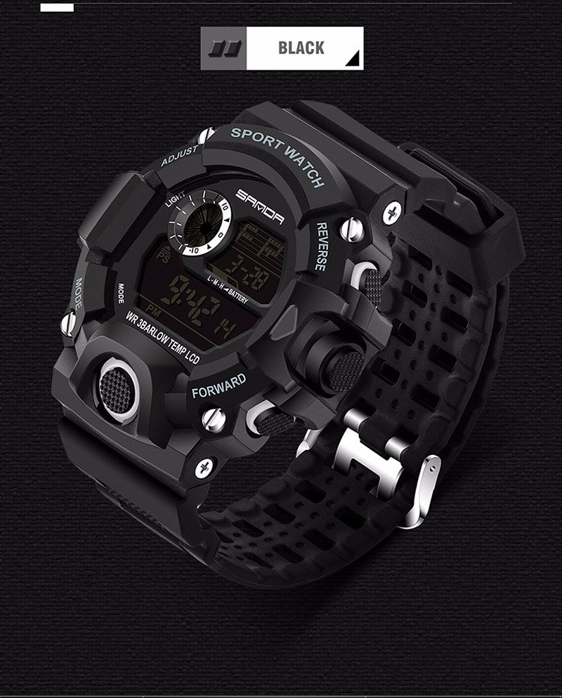 Military Matter LED Watch Men Waterproof Sport Men Watch 2021 Luxury Brand Military Wristwatch For Male Clock Relogio Masculino | The Best CS Tactical Clothing Store