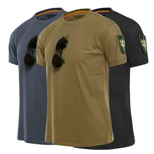  Military Matter Outdoor shirt Men Loose Round Neck Tactical Short Sleeve | The Best CS Tactical Clothing Store