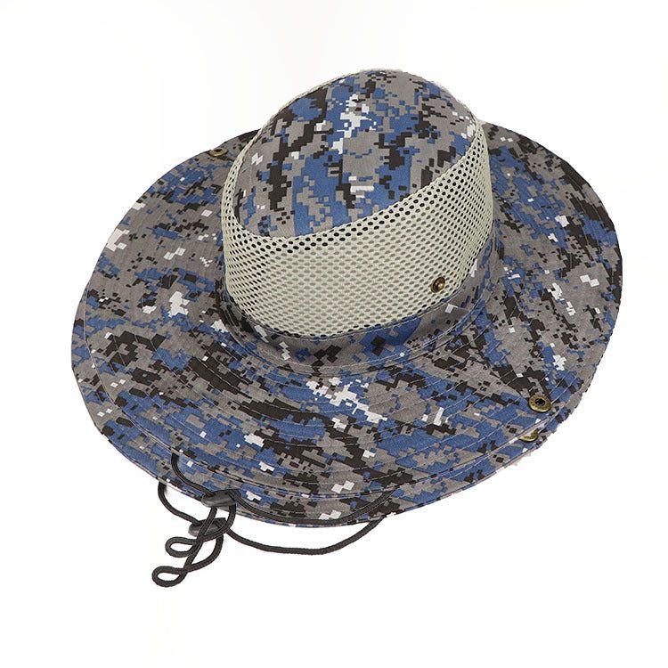  Military Matter Outdoor Hat Digital Camouflage Fisherman Fishing Sun Visor Big Brim Mountaineering Benni Korea | The Best CS Tactical Clothing Store