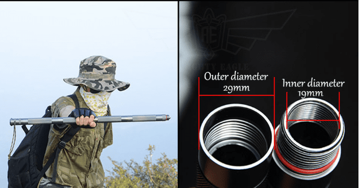  Military Matter Outdoor Defense Tactical Stick Alpenstock Hiking Camping Equipment Multifunctional Walking Stick | The Best CS Tactical Clothing Store