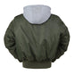  Military Matter Oversized Hooded MA1 Air Force Bomber Jacket | The Best CS Tactical Clothing Store