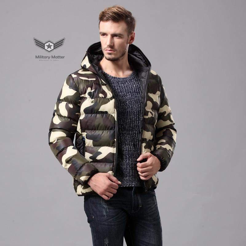  Military Matter Men Military Style Hooded Warm Jacket | The Best CS Tactical Clothing Store