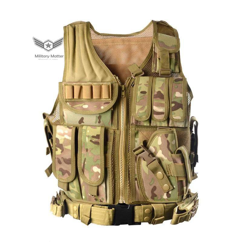  Military Matter Tactical Adjustable Armor Training Vest | The Best CS Tactical Clothing Store