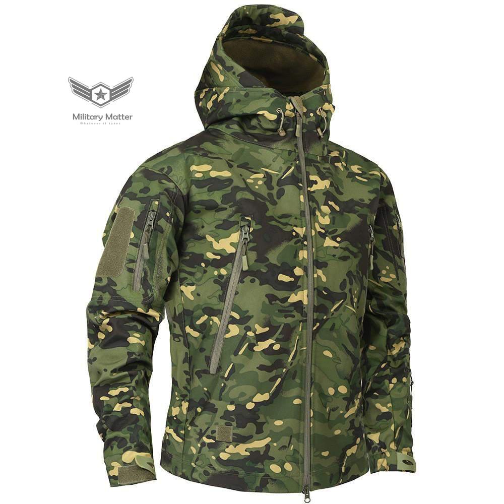  Military Matter Digital Camouflage Fleece Tactical Jacket | The Best CS Tactical Clothing Store