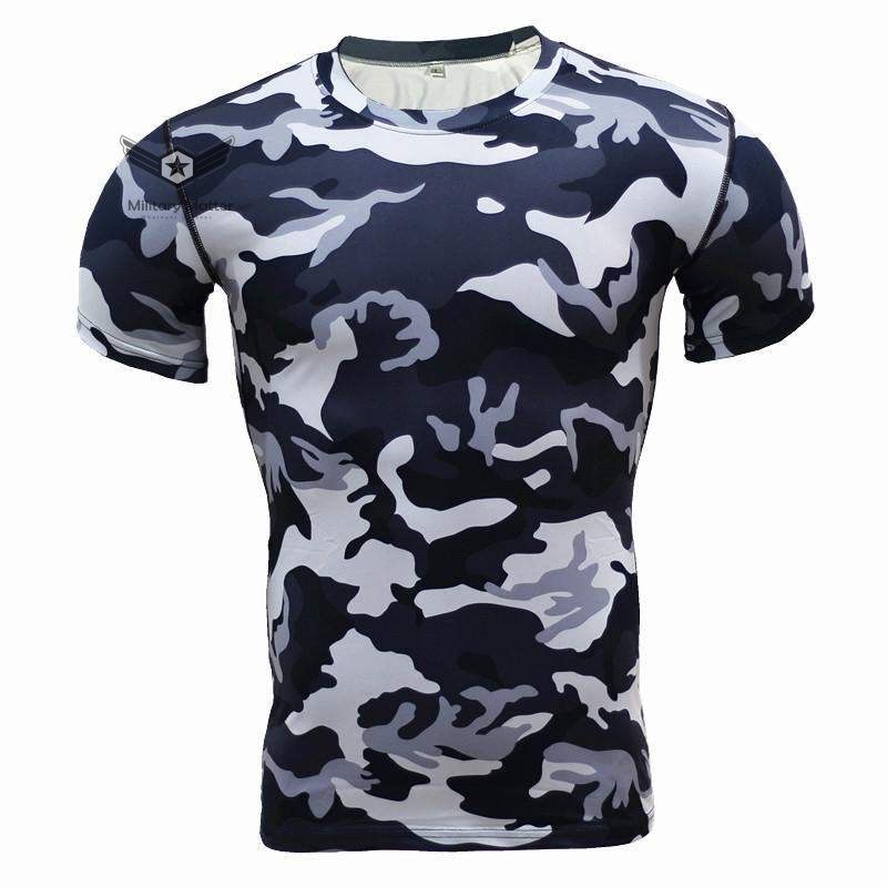  Military Matter Running Shirt Camouflage shirt Fitness Leggings Quick drying | The Best CS Tactical Clothing Store