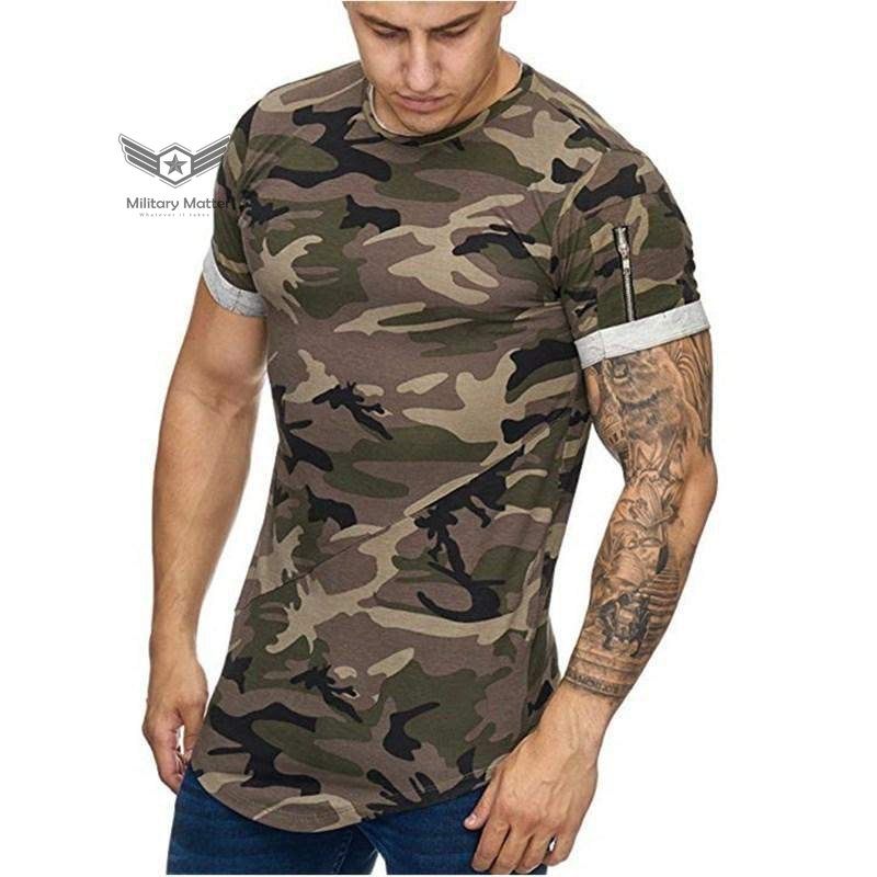  Military Matter Men Camouflage Short Sleeve shirt | The Best CS Tactical Clothing Store