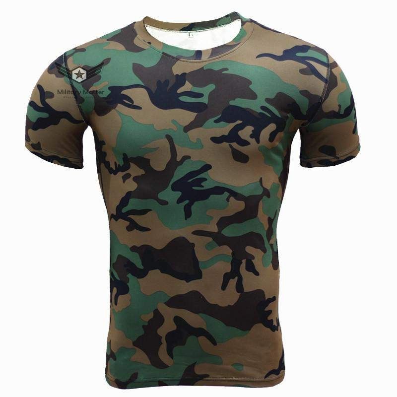  Military Matter Running Shirt Camouflage shirt Fitness Leggings Quick drying | The Best CS Tactical Clothing Store