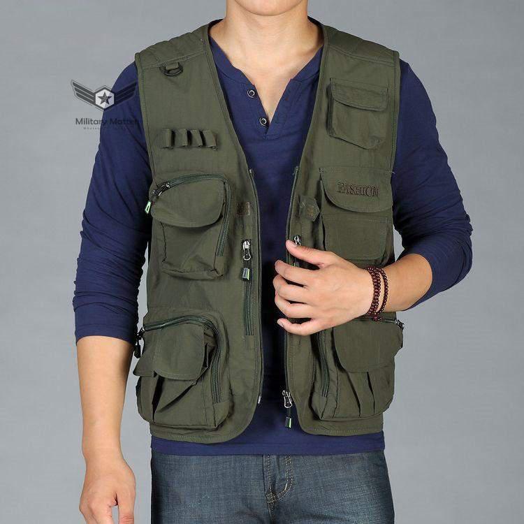  Military Matter Thin Men Multi function Vest Multiple Pockets | The Best CS Tactical Clothing Store