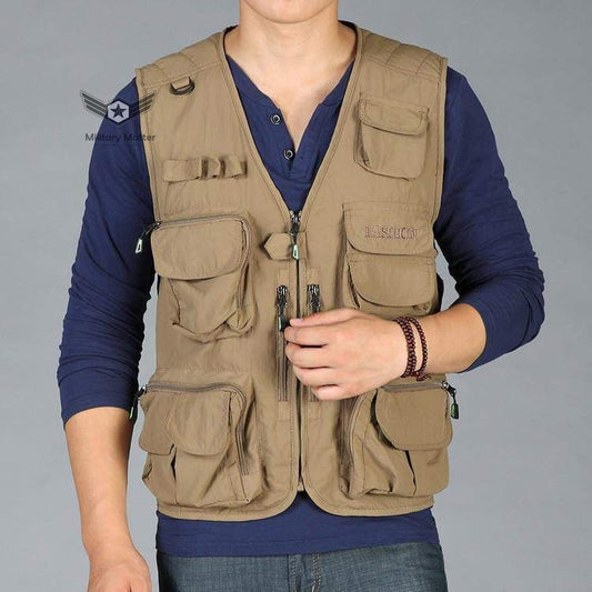  Military Matter Thin Men Multi function Vest Multiple Pockets | The Best CS Tactical Clothing Store