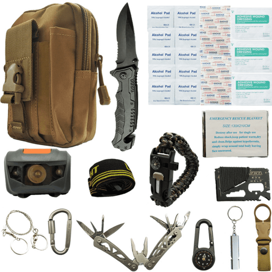  Military Matter Travel outdoor equipment new first aid kit emergency survival kit tool car sos first aid kit set box | The Best CS Tactical Clothing Store