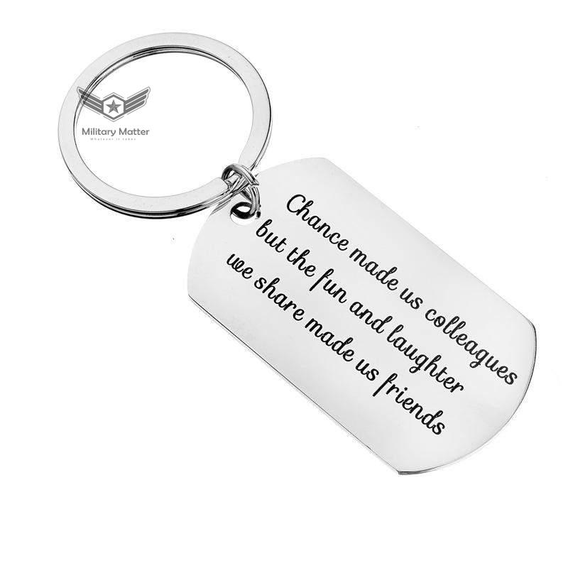  Military Matter Stainless Steel Keychain | The Best CS Tactical Clothing Store
