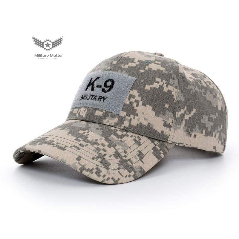  Military Matter K9 Military Tactical Baseball Cap | Pure Black | The Best CS Tactical Clothing Store