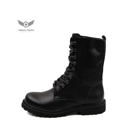  Military Matter Winter leather military Martin boots plus fleece | The Best CS Tactical Clothing Store