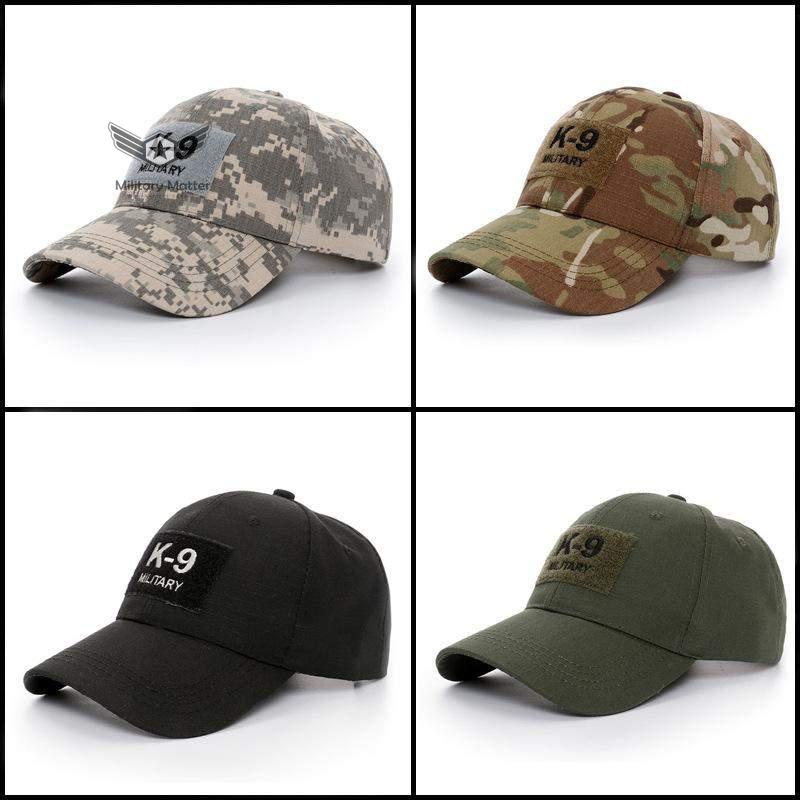  Military Matter K9 Military Tactical Baseball Cap | Pure Black | The Best CS Tactical Clothing Store