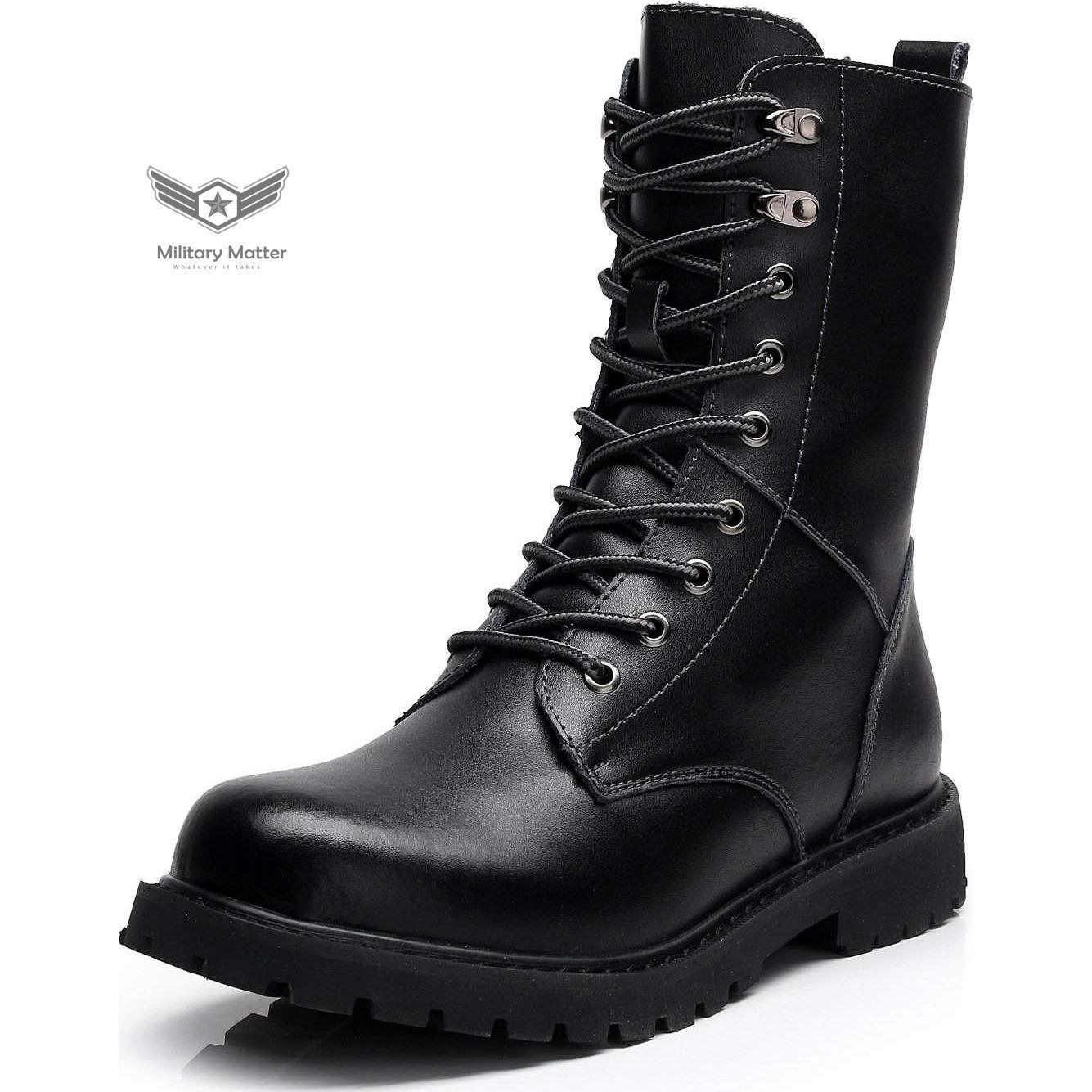  Military Matter Winter leather military Martin boots plus fleece | The Best CS Tactical Clothing Store