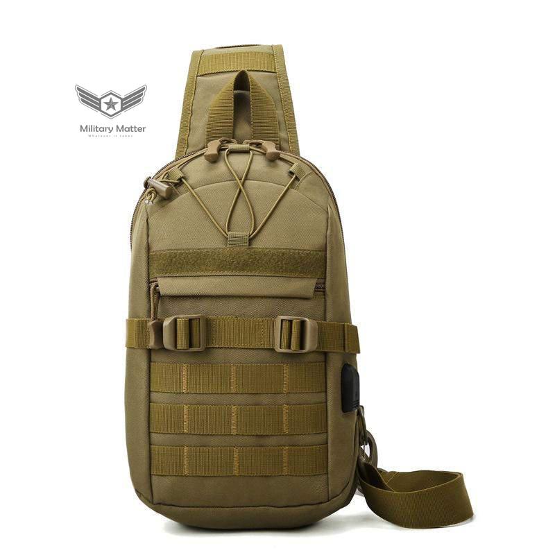  Military Matter Outdoor Tactical Camouflage Military Fan Portable Chest Bag | The Best CS Tactical Clothing Store