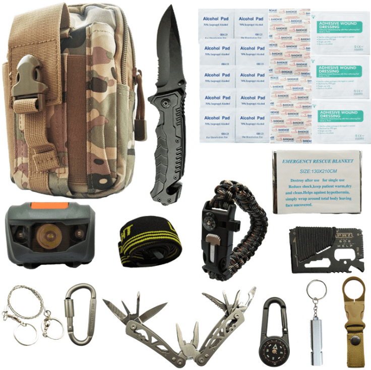  Military Matter Travel outdoor equipment new first aid kit emergency survival kit tool car sos first aid kit set box | The Best CS Tactical Clothing Store