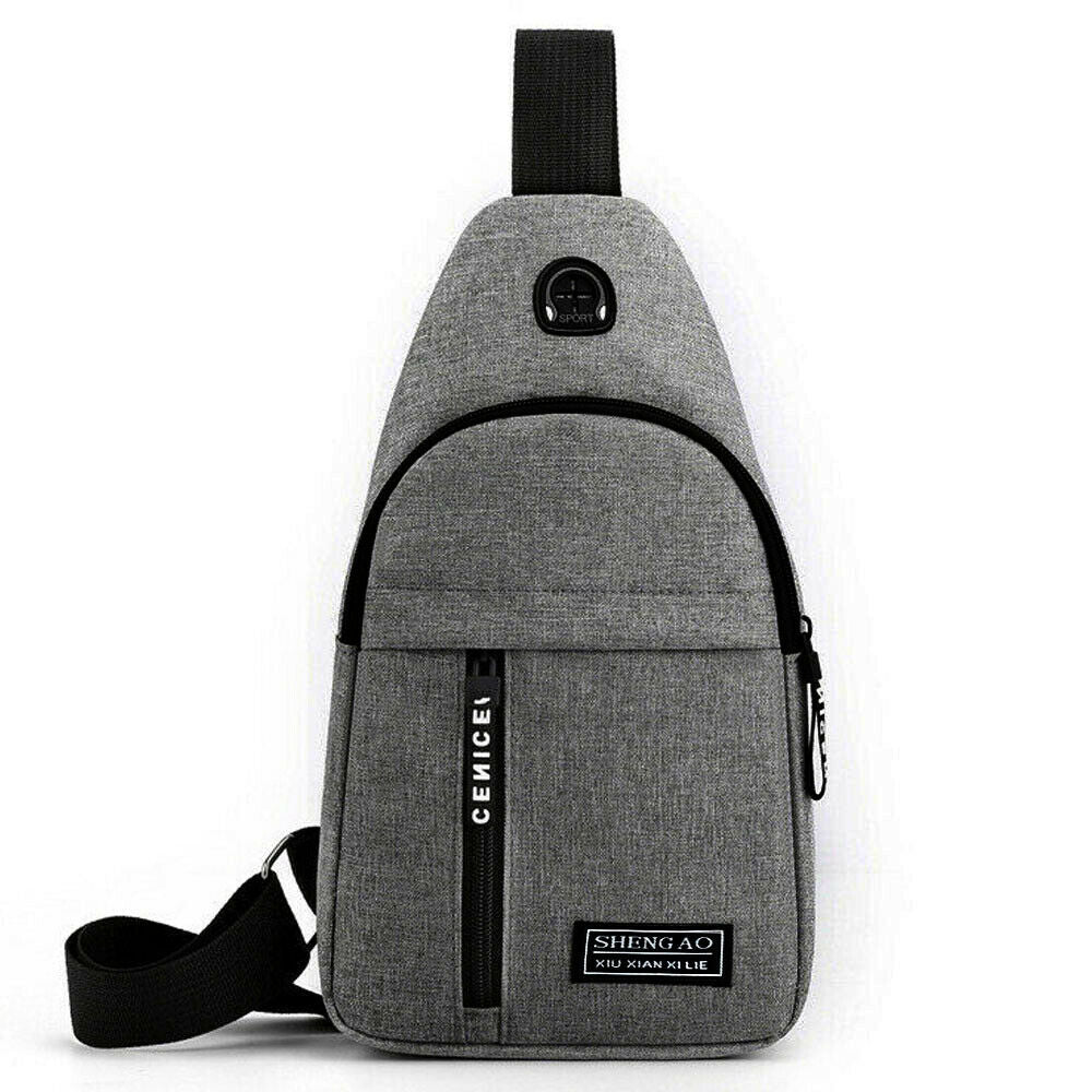  Military Matter Mens Sling Bag Cross Body Handbag Chest Bag Shoulder Pack Sports Travel Backpack Gray | The Best CS Tactical Clothing Store