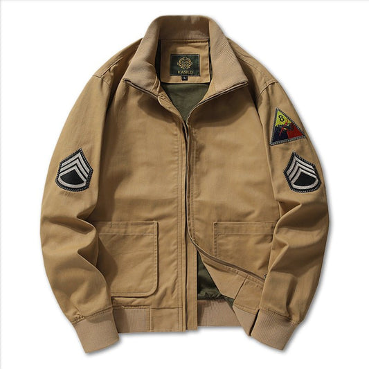  Military Matter Retro Work Jacket MA1 Air Force Bomber Jacket Military Baseball Uniform | The Best CS Tactical Clothing Store