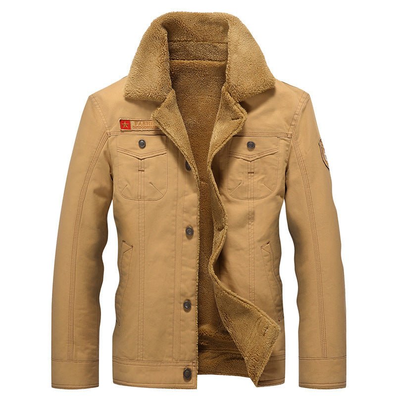  Military Matter Men's Outdoor Work Jacket Plus Velvet Military Jacket | The Best CS Tactical Clothing Store