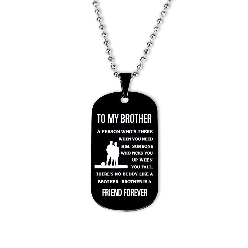  Military Matter Stainless Steel Military Brand Keychain Necklace Jewelry | The Best CS Tactical Clothing Store