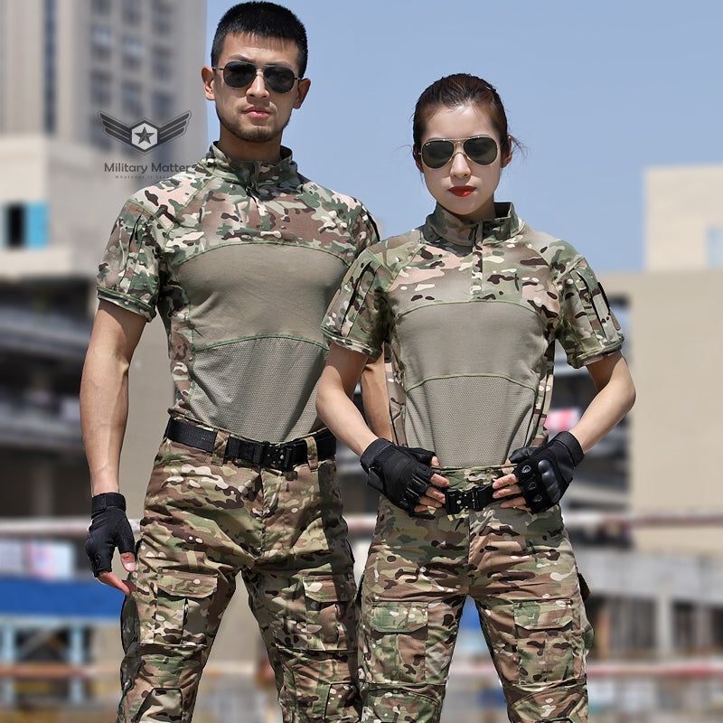 Unisex Camo Tactical Training Outfit
