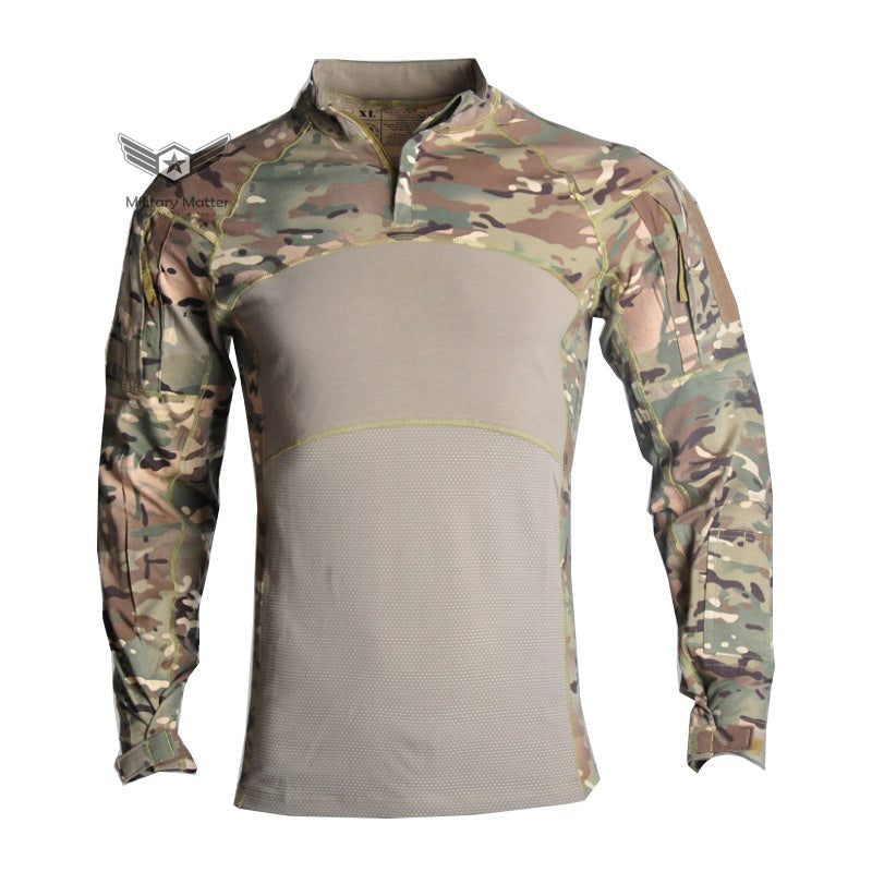 Men Army Tactical Soldiers Military Combat Long Sleeve Camo1 Tactical  Hunting Summer Fishing T-Shirts (Black Python XXL) : : Fashion
