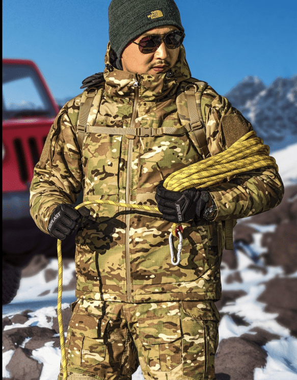  Military Matter Men's Cotton Jacket With Warm And Reflective Tactics In Winter | The Best CS Tactical Clothing Store