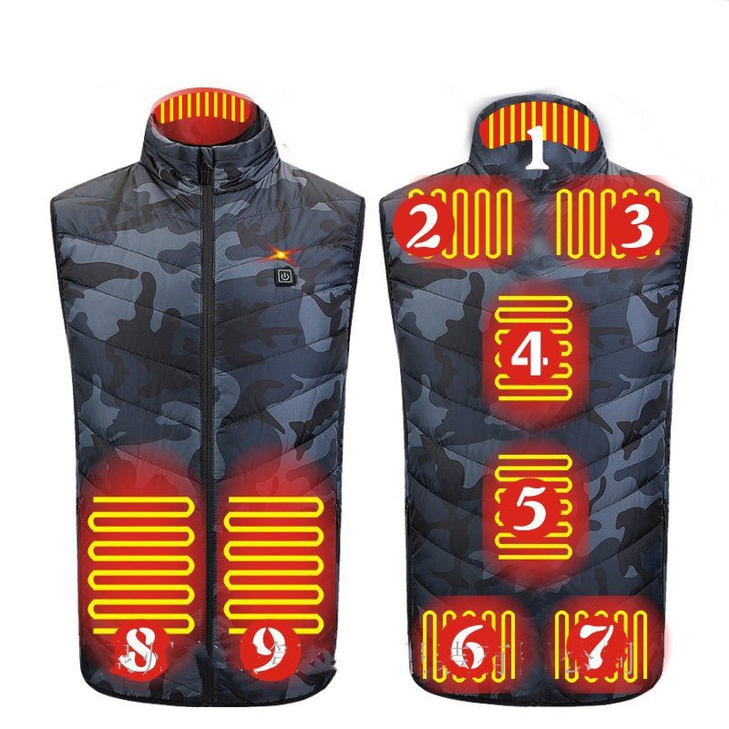  Military Matter Heated Vest Washable Usb Charging Electric | The Best CS Tactical Clothing Store